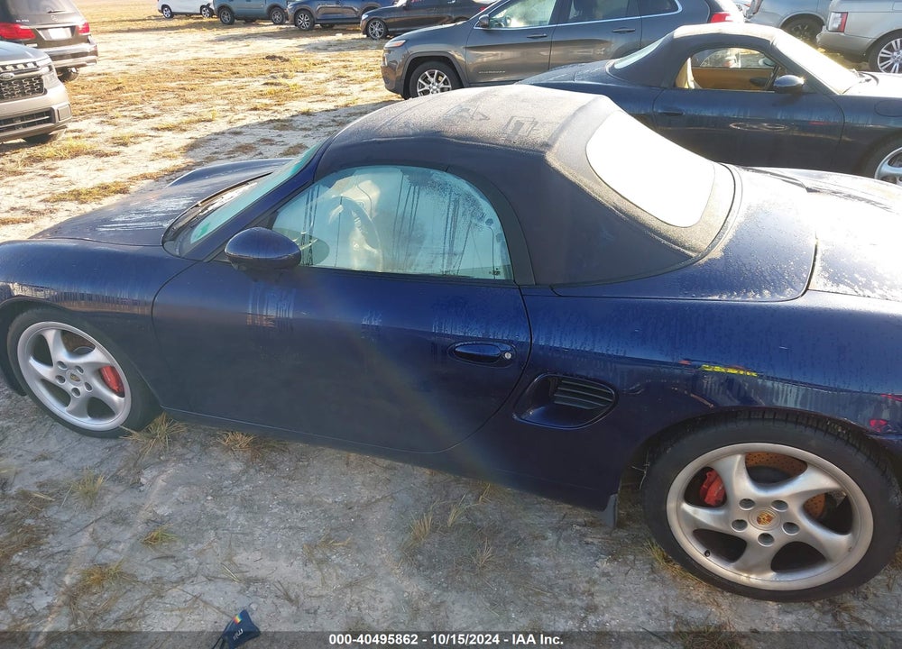 2002 PORSCHE BOXSTER S VIN: WP0CB29812U660247