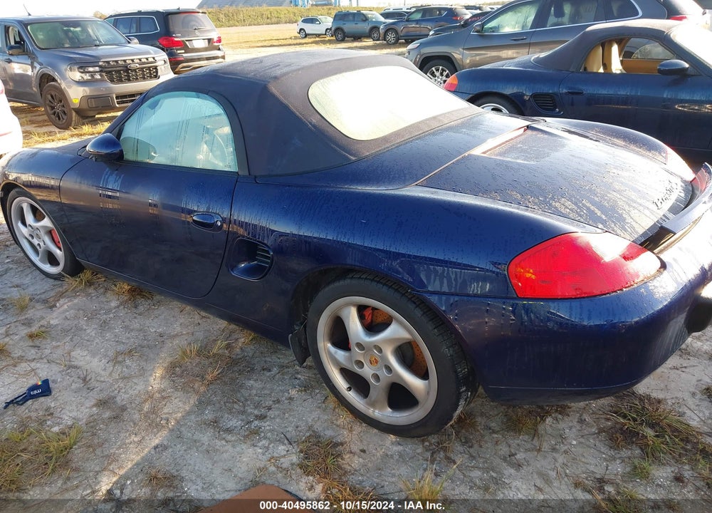 2002 PORSCHE BOXSTER S VIN: WP0CB29812U660247