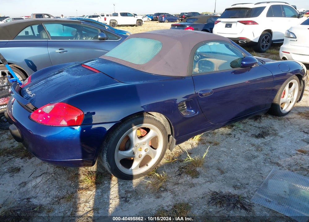 2002 PORSCHE BOXSTER S VIN: WP0CB29812U660247