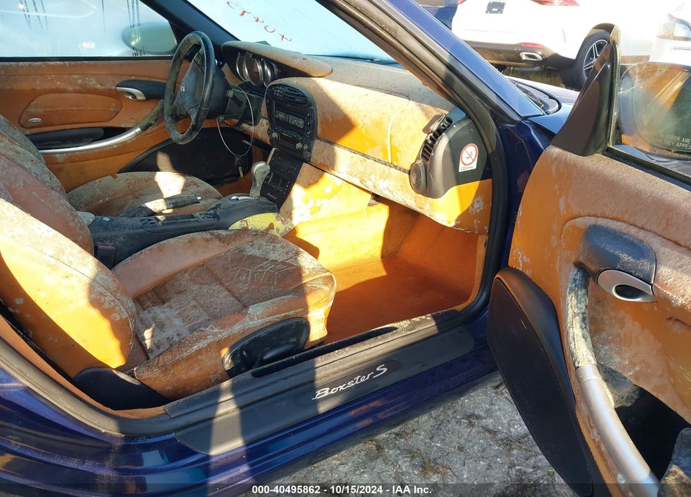 2002 PORSCHE BOXSTER S VIN: WP0CB29812U660247