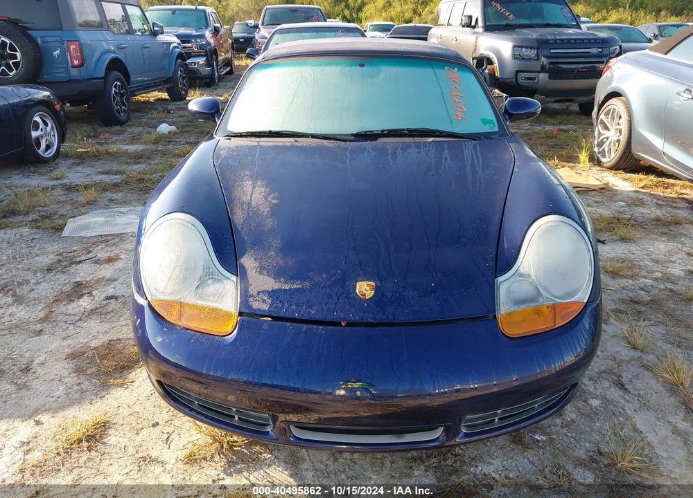 2002 PORSCHE BOXSTER S VIN: WP0CB29812U660247