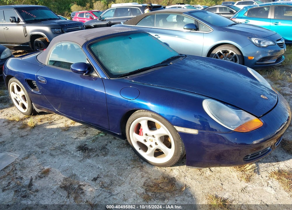 2002 PORSCHE BOXSTER S VIN: WP0CB29812U660247