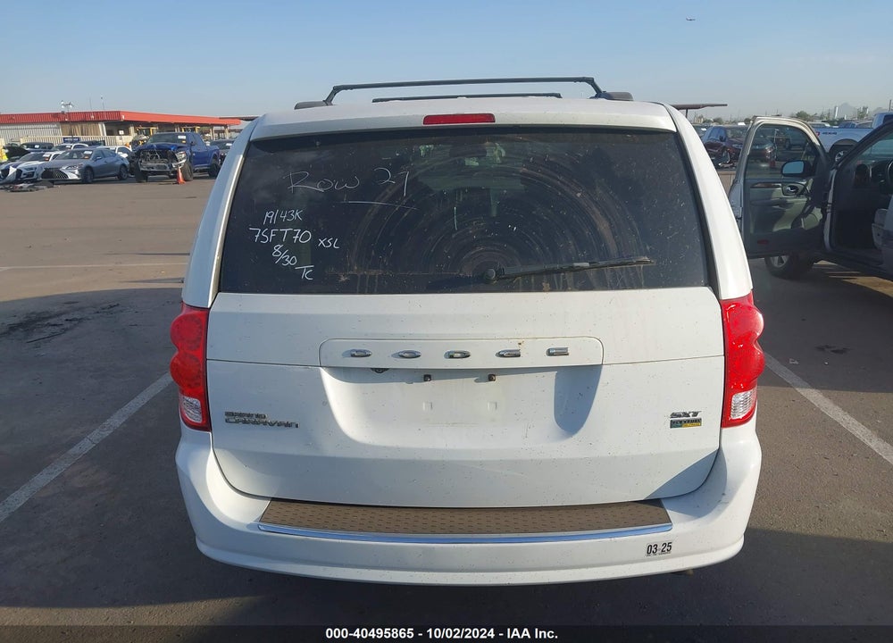 2019 DODGE GRAND CARAVAN SXT VIN: 2C4RDGCG8KR761123