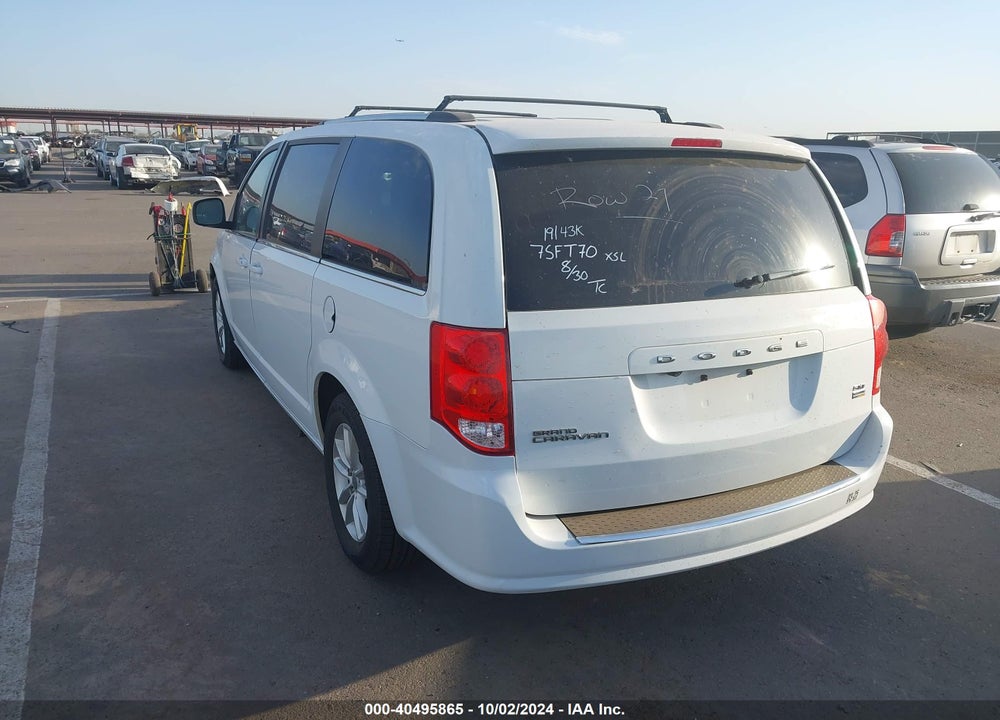 2019 DODGE GRAND CARAVAN SXT VIN: 2C4RDGCG8KR761123