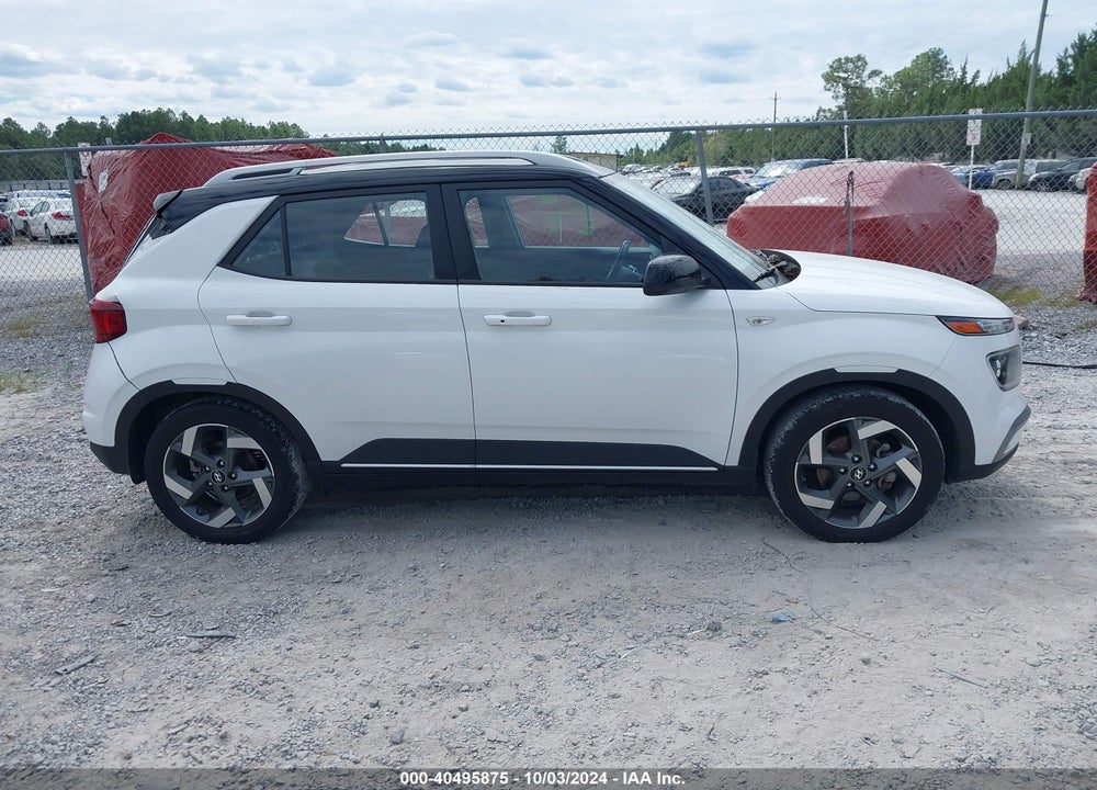 2022 HYUNDAI VENUE LIMITED VIN: KMHRC8A31NU189386