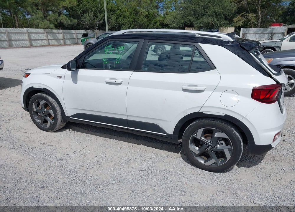 2022 HYUNDAI VENUE LIMITED VIN: KMHRC8A31NU189386