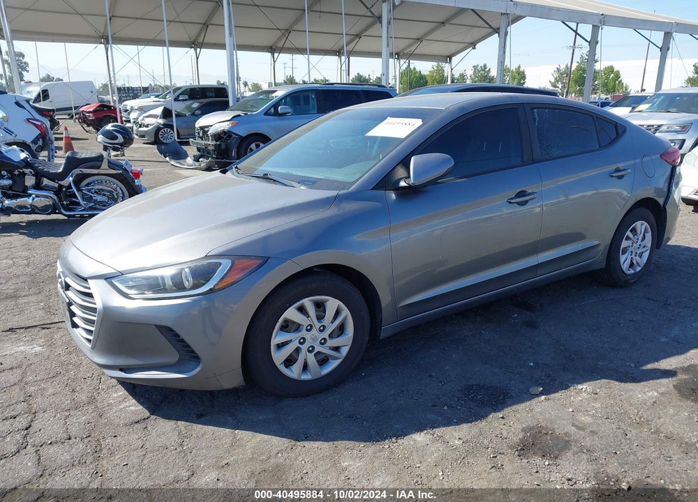 2017 HYUNDAI ELANTRA SE VIN: KMHD74LF0HU357151