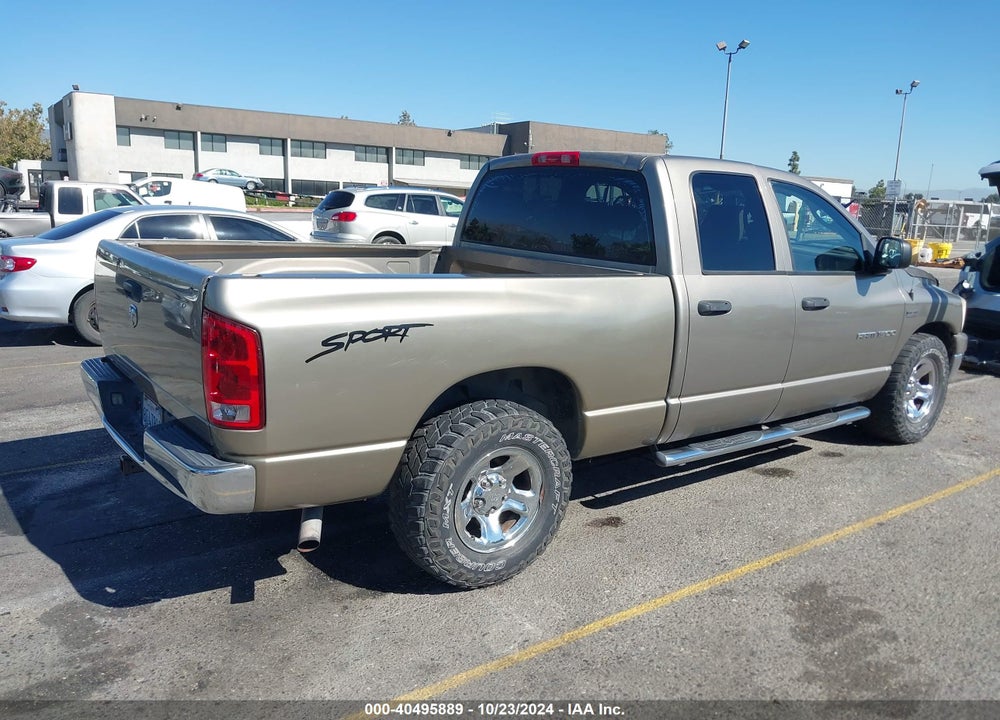 2006 DODGE RAM 1500 SLT VIN: 1D7HA18236S661231