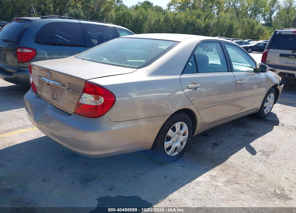 2004 TOYOTA CAMRY LE VIN: 4T1BE32K64U284769