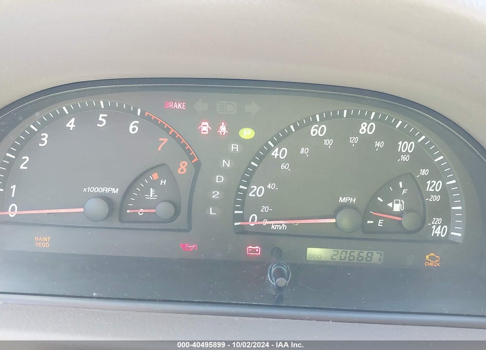 2004 TOYOTA CAMRY LE VIN: 4T1BE32K64U284769