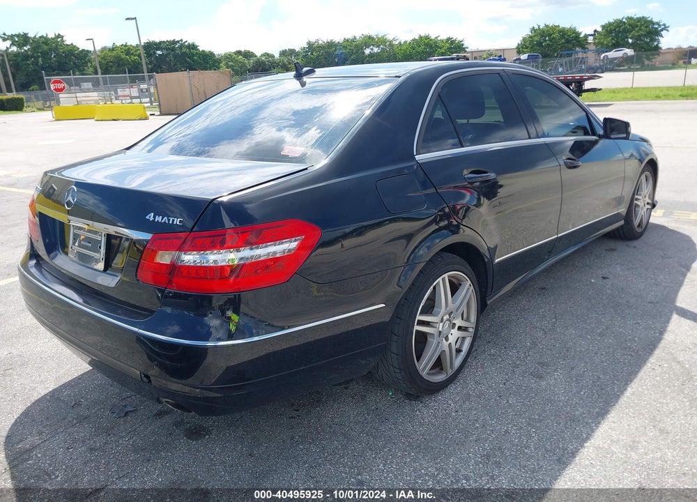2011 MERCEDES-BENZ E 350 4MATIC VIN: WDDHF8HB7BA460636