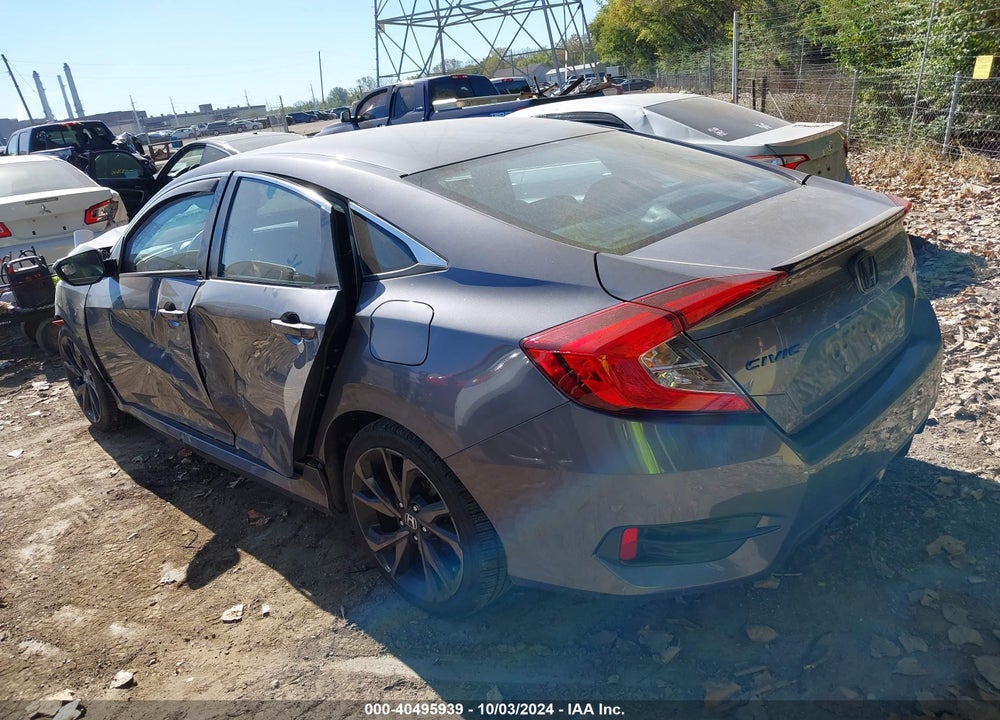 2020 HONDA CIVIC SPORT VIN: 2HGFC2E88LH580837