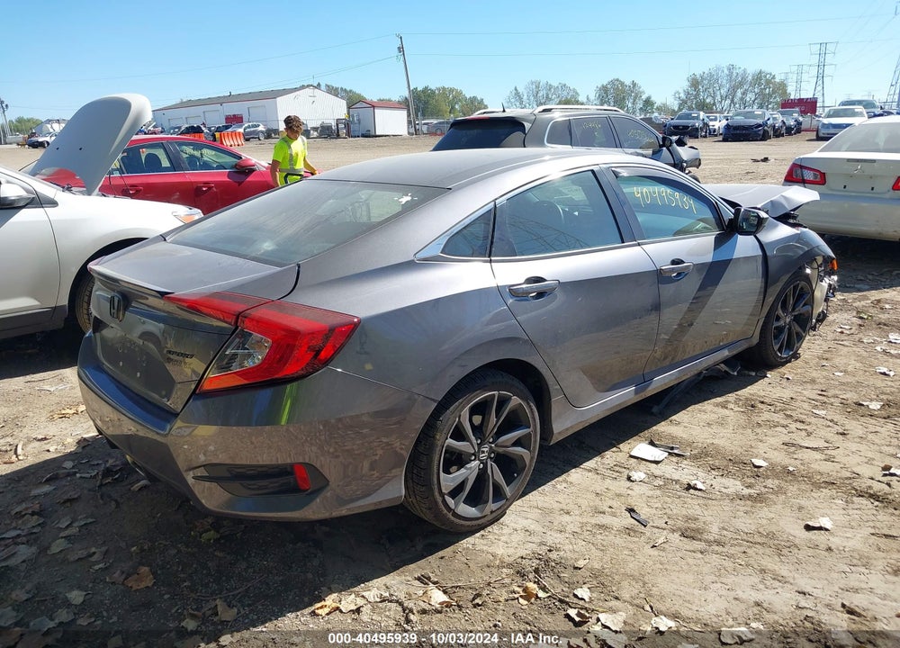 2020 HONDA CIVIC SPORT VIN: 2HGFC2E88LH580837