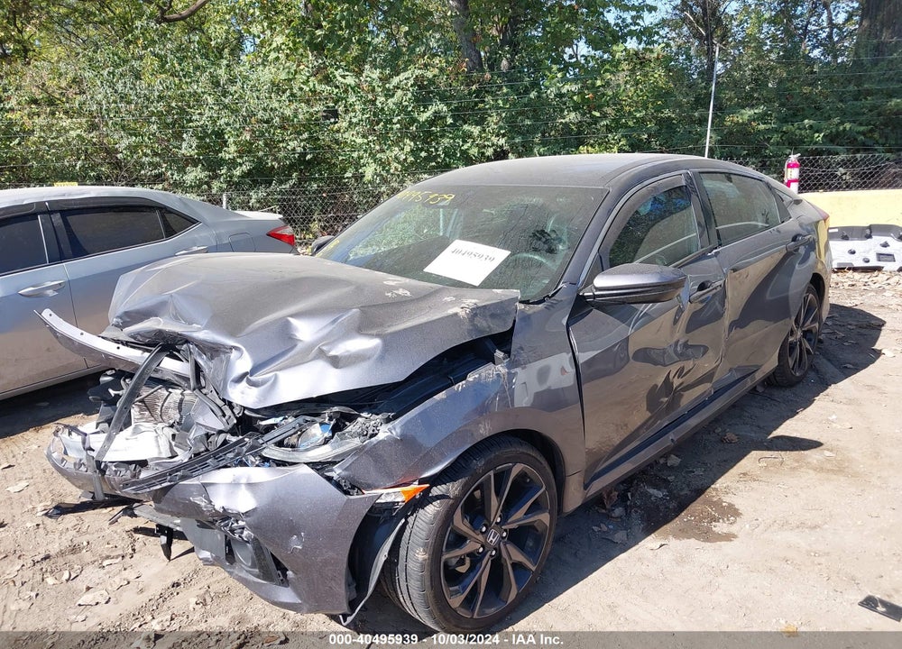 2020 HONDA CIVIC SPORT VIN: 2HGFC2E88LH580837
