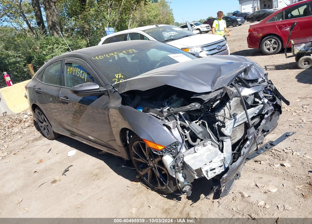 2020 HONDA CIVIC SPORT VIN: 2HGFC2E88LH580837
