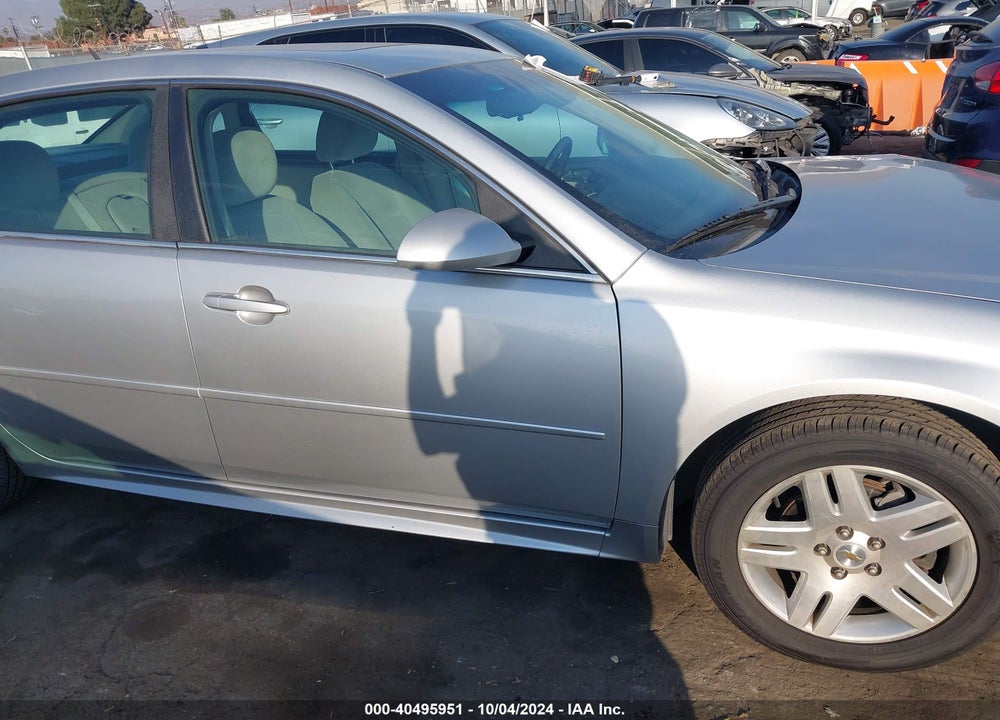 2012 CHEVROLET IMPALA LT VIN: 2G1WG5E31C1233022