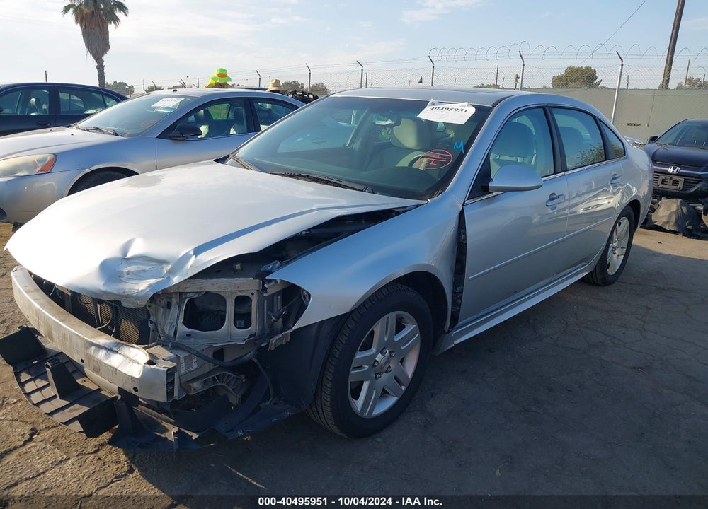 2012 CHEVROLET IMPALA LT VIN: 2G1WG5E31C1233022