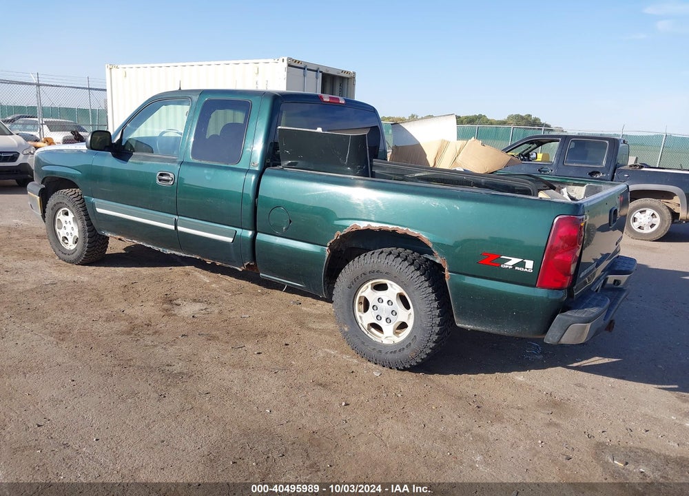 2003 CHEVROLET SILVERADO 1500 LT VIN: 2GCEK19T731190651