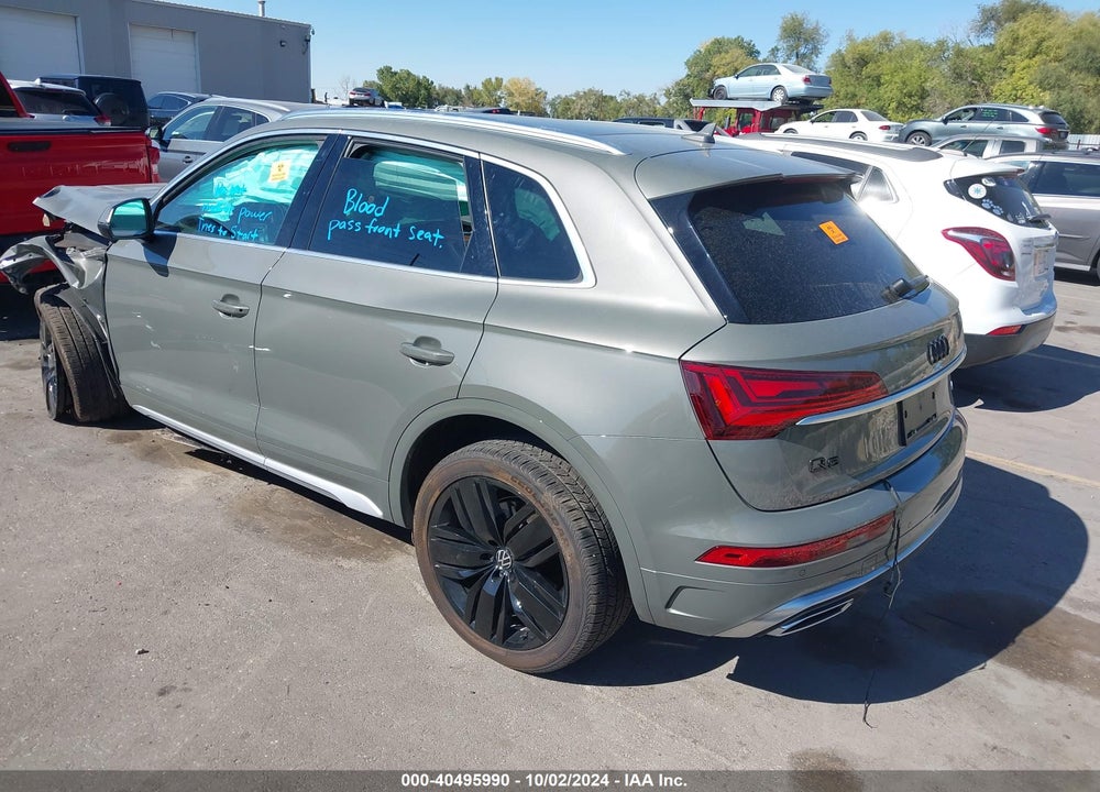 2023 AUDI Q5 PREMIUM 45 TFSI S LINE QUATTRO VIN: WA1GAAFY6P2014900