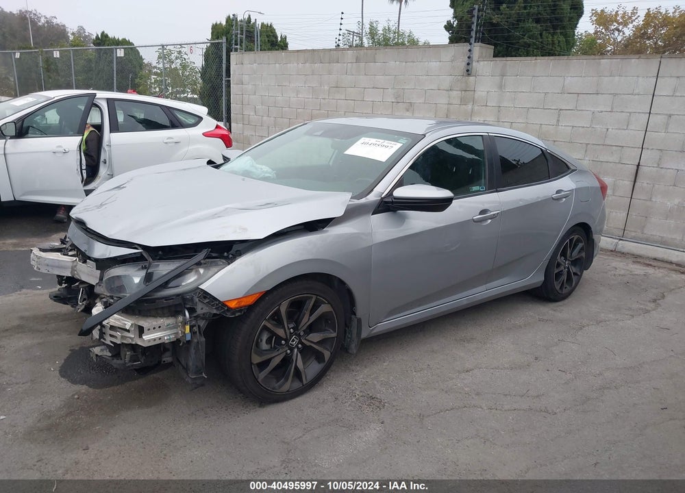 2019 HONDA CIVIC SPORT VIN: 2HGFC2F87KH534199