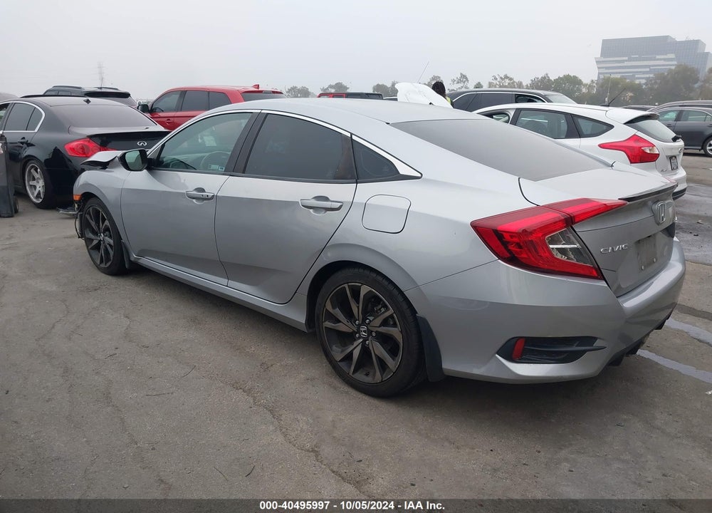 2019 HONDA CIVIC SPORT VIN: 2HGFC2F87KH534199