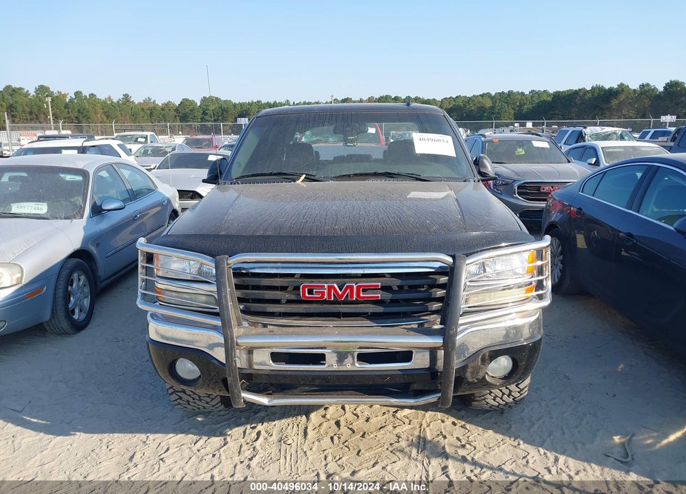 2006 GMC SIERRA 1500 SLE2 VIN: 2GTEK13T761171420