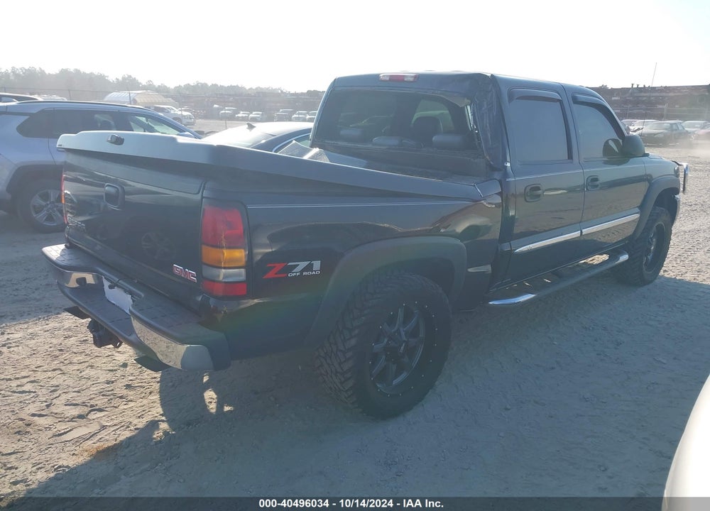 2006 GMC SIERRA 1500 SLE2 VIN: 2GTEK13T761171420