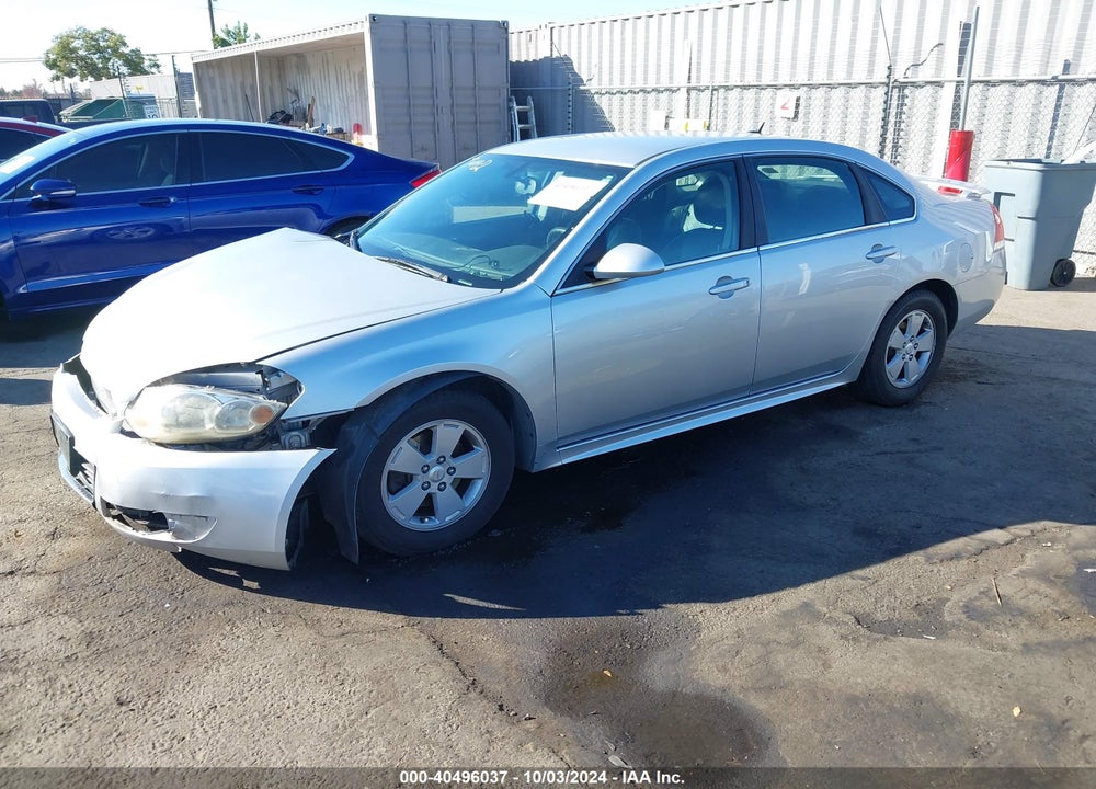 2010 CHEVROLET IMPALA LT VIN: 2G1WB5ENXA1151738
