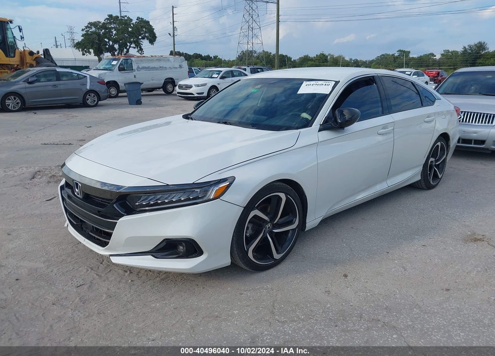 2021 HONDA ACCORD VIN: 1HGCV1F38MA066951