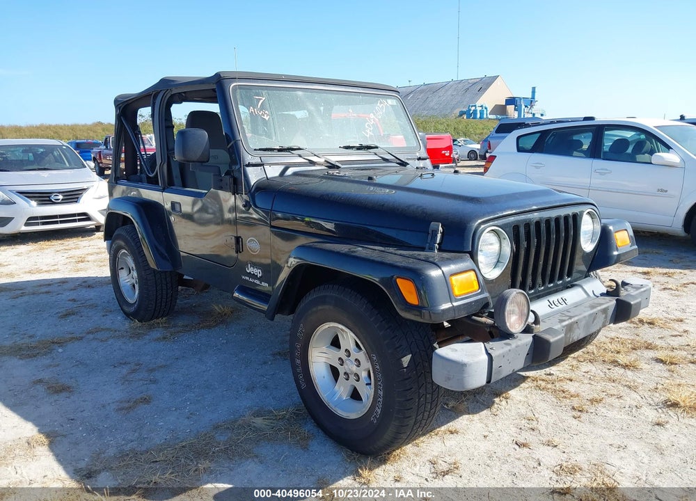 2005 ANGLER JEEP WR X VIN: 1J4FA39S95P366285