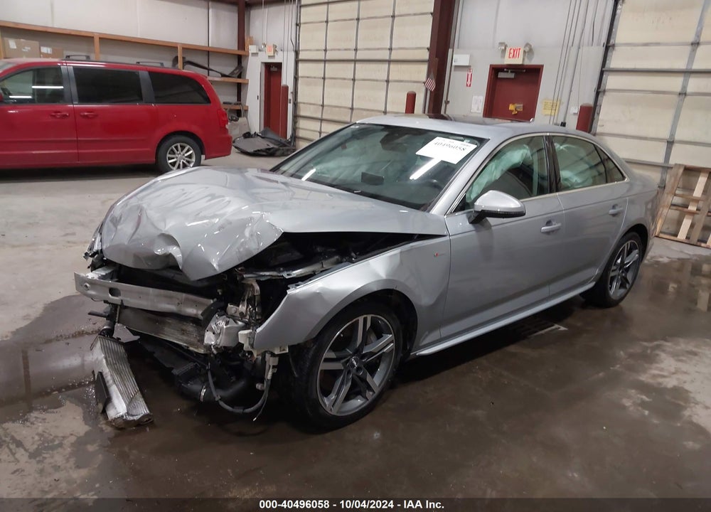 2018 AUDI A4 2.0T PREMIUM/2.0T TECH PREMIUM VIN: WAUENAF44JA040923