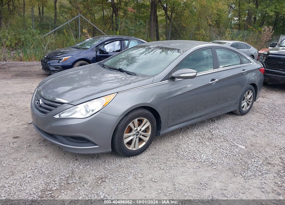 2014 HYUNDAI SONATA GLS VIN: 5NPEB4AC4EH897592