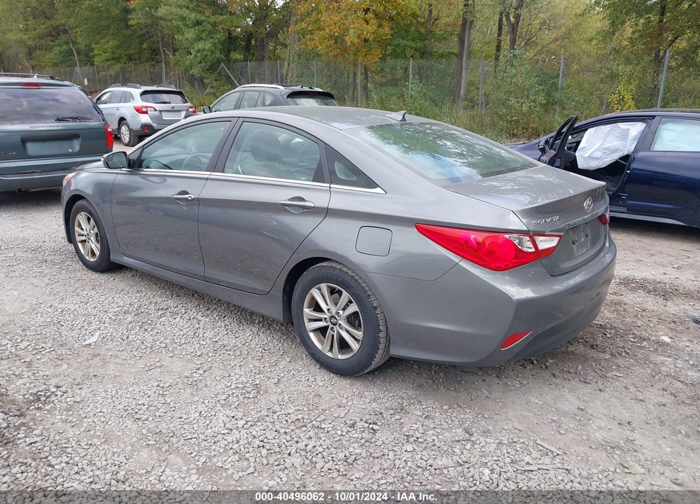 2014 HYUNDAI SONATA GLS VIN: 5NPEB4AC4EH897592