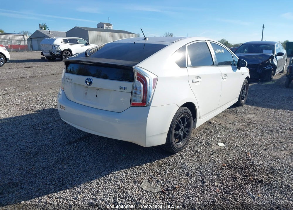 2012 TOYOTA PRIUS ONE VIN: JTDKN3DU6C1577316