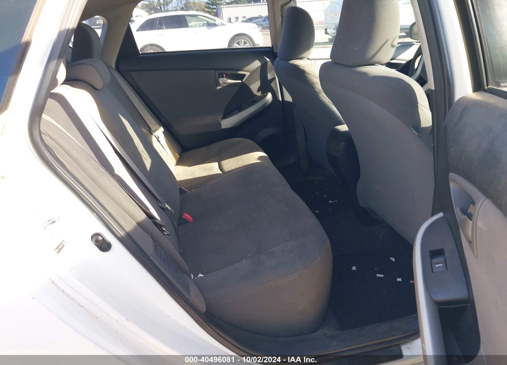 2012 TOYOTA PRIUS ONE VIN: JTDKN3DU6C1577316