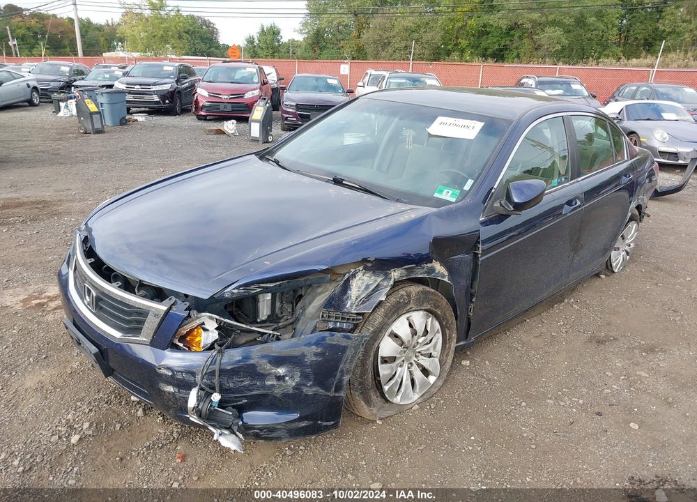 2010 HONDA ACCORD 2.4 LX VIN: 1HGCP2F36AA176862