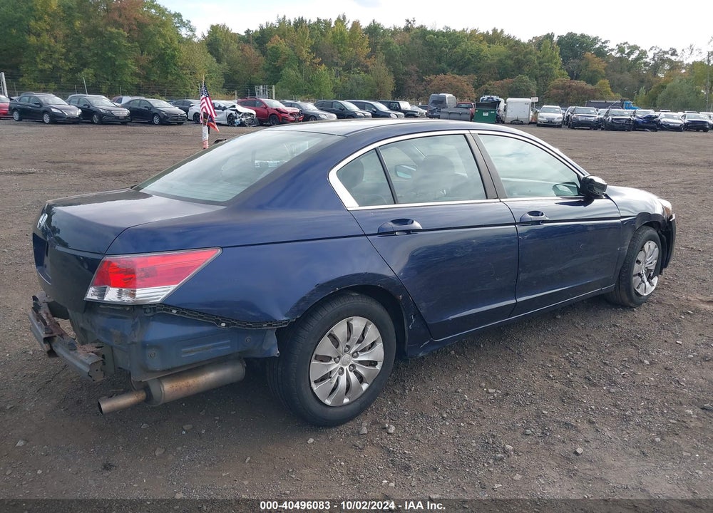 2010 HONDA ACCORD 2.4 LX VIN: 1HGCP2F36AA176862