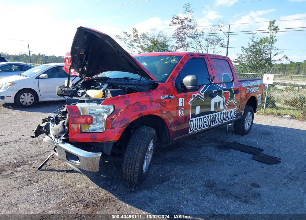 2017 FORD F-150 XLT VIN: 1FTEW1CG4HKC00673