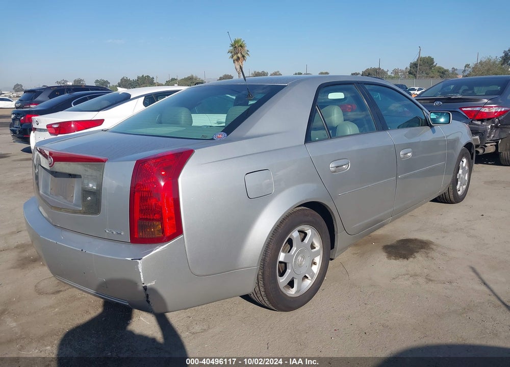 2004 CADILLAC CTS STANDARD VIN: 1G6DM577240147161
