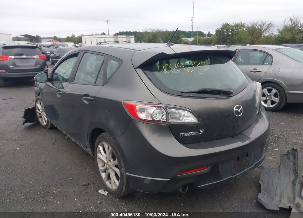 2010 MAZDA 3 S GRAND TOURING VIN: JM1BL1H6XA1188276