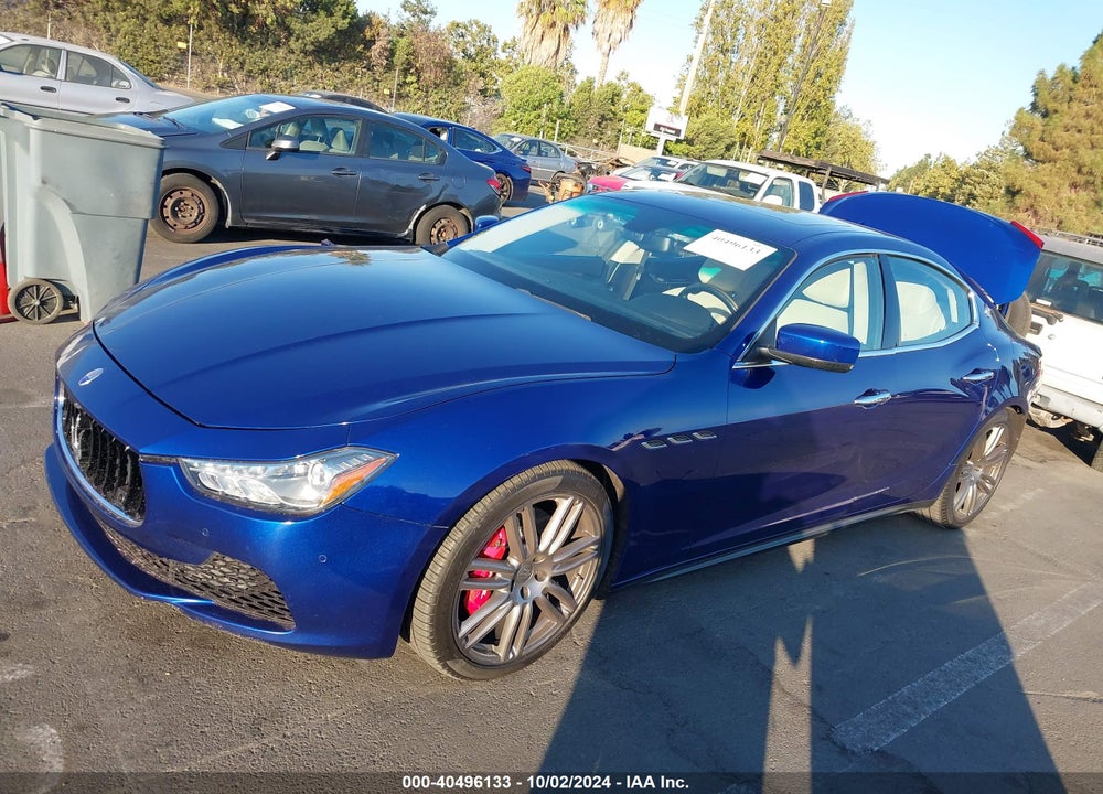 2014 MASERATI GHIBLI S Q4 VIN: ZAM57RTA2E1087505