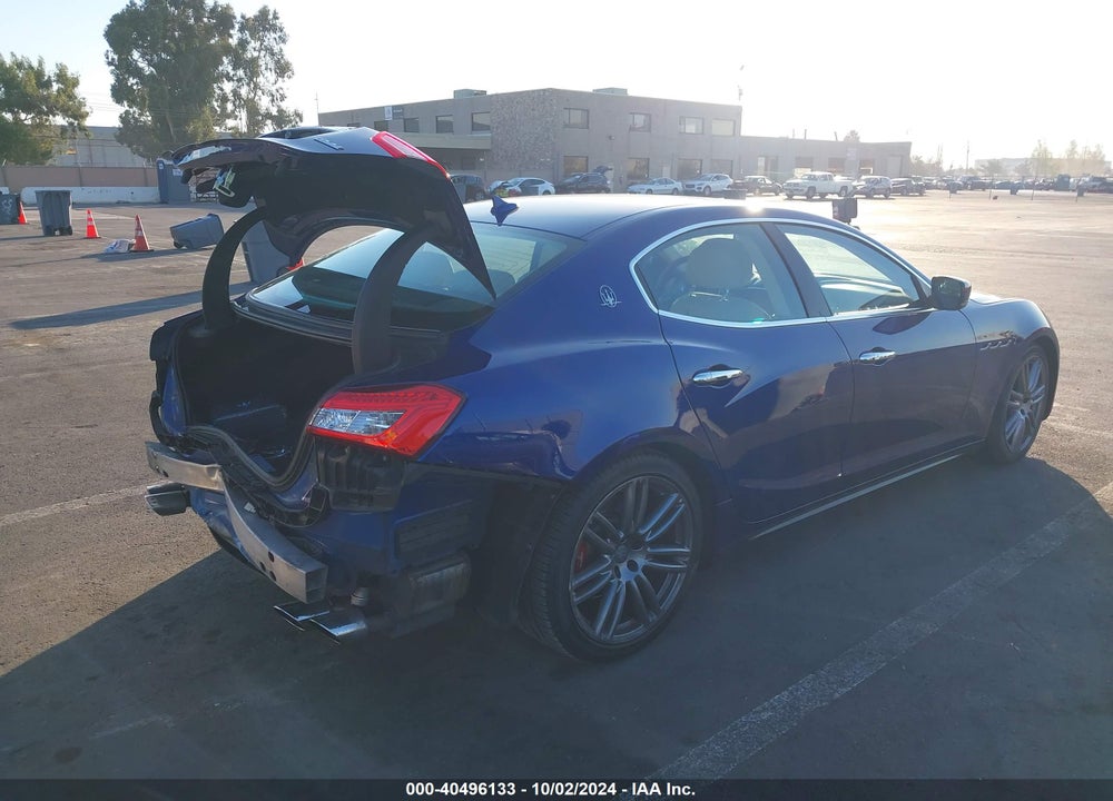 2014 MASERATI GHIBLI S Q4 VIN: ZAM57RTA2E1087505