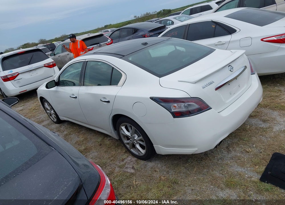 2012 NISSAN MAXIMA 3.5 SV VIN: 1N4AA5AP8CC817218