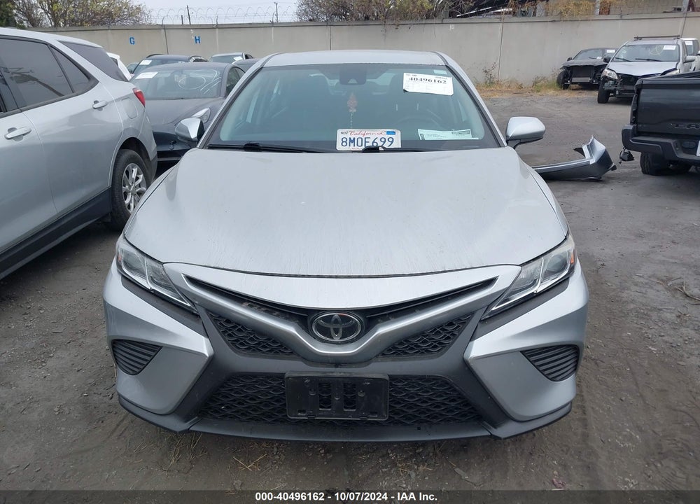 2019 TOYOTA CAMRY SE VIN: 4T1B11HK4KU855034