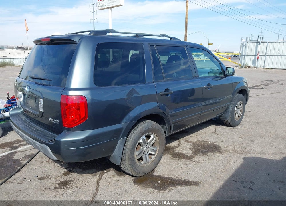 2005 HONDA PILOT EX VIN: 5FNYF18485B013280