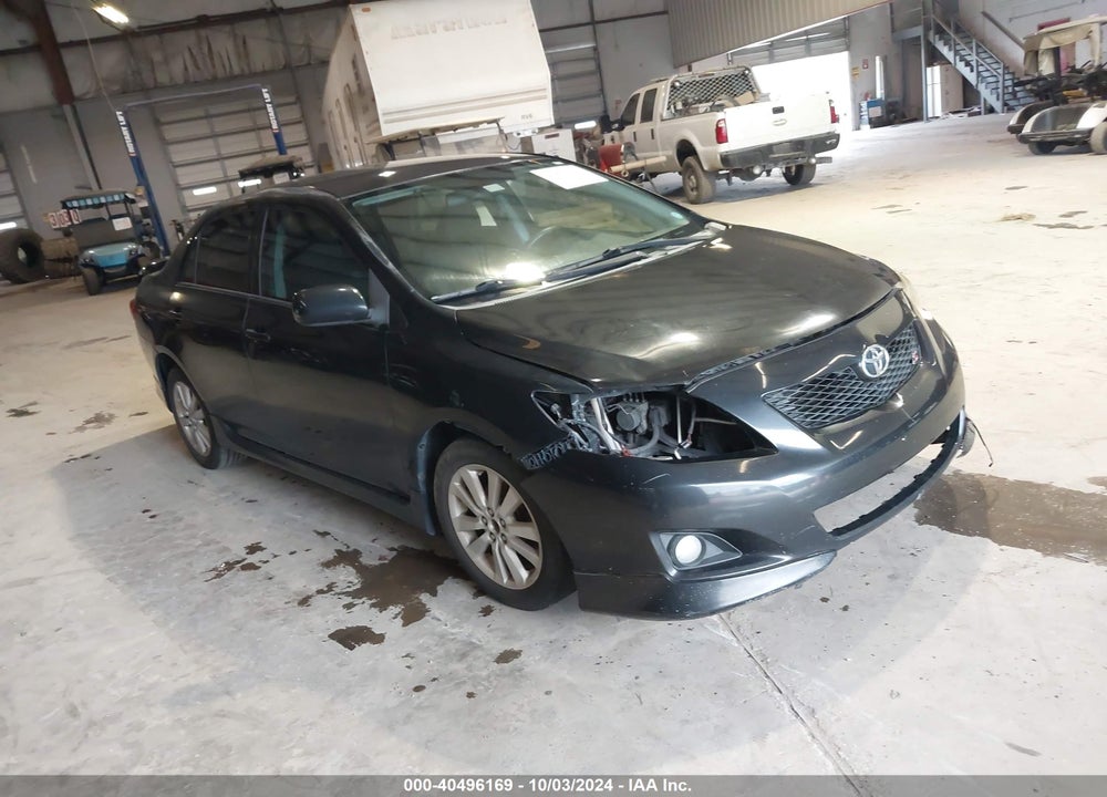 2009 TOYOTA COROLLA S VIN: 2T1BU40E79C118548