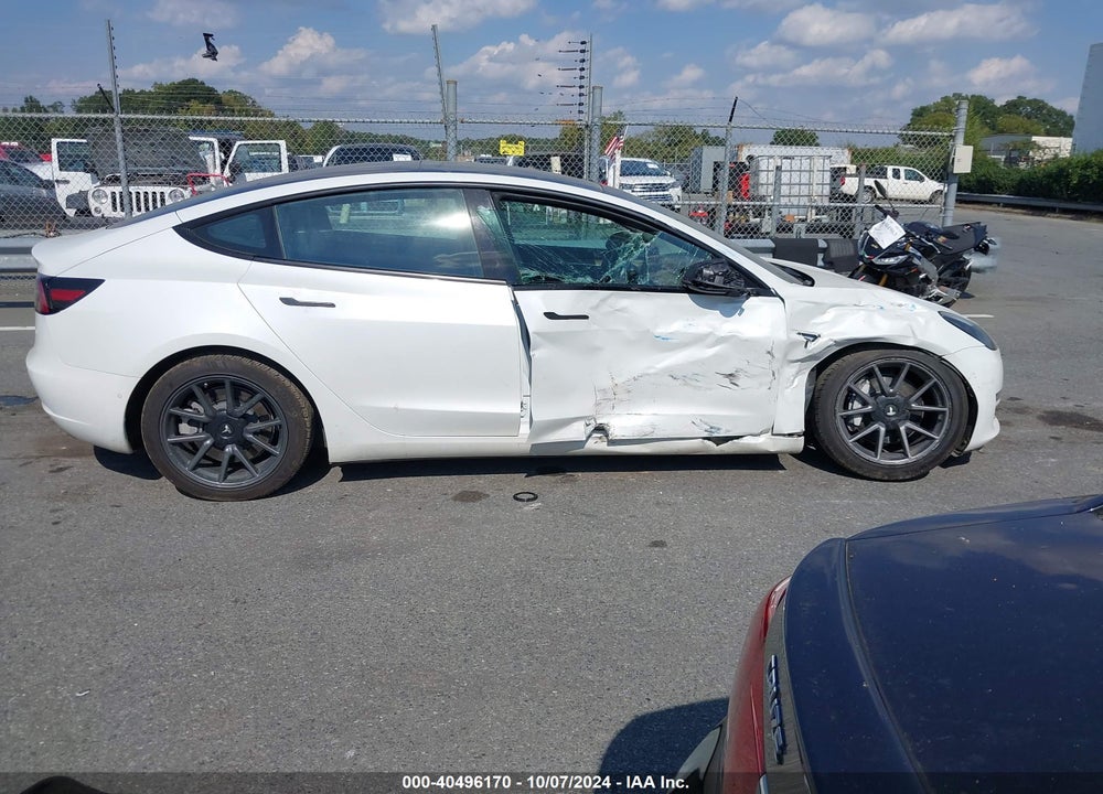 2021 TESLA MODEL 3 STANDARD RANGE PLUS REAR-WHEEL DRIVE VIN: 5YJ3E1EA2MF086733