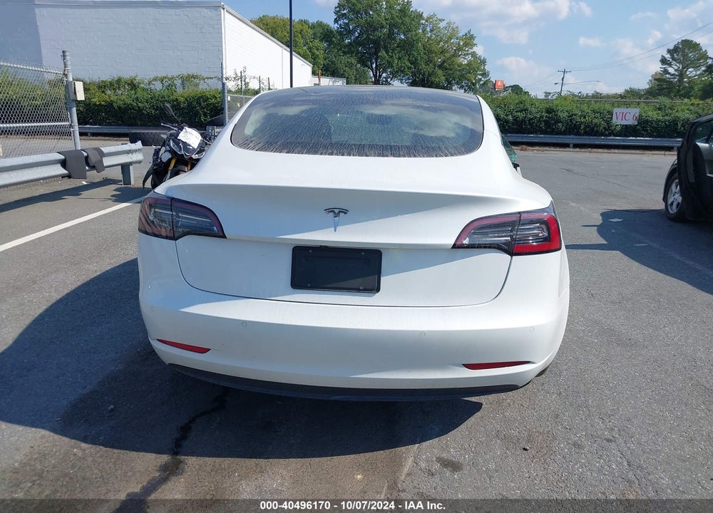 2021 TESLA MODEL 3 STANDARD RANGE PLUS REAR-WHEEL DRIVE VIN: 5YJ3E1EA2MF086733