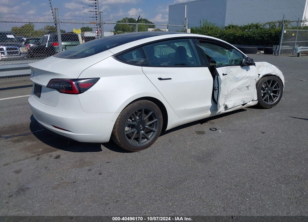 2021 TESLA MODEL 3 STANDARD RANGE PLUS REAR-WHEEL DRIVE VIN: 5YJ3E1EA2MF086733