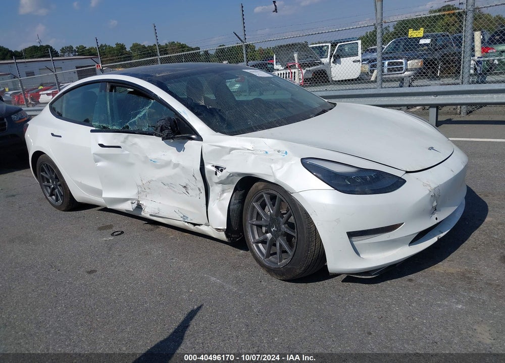 2021 TESLA MODEL 3 STANDARD RANGE PLUS REAR-WHEEL DRIVE VIN: 5YJ3E1EA2MF086733